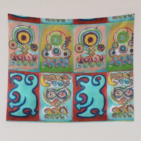 Item preview, Pop graffiti tapiz 5 designed and sold by Diego Manuel Rodriguez.