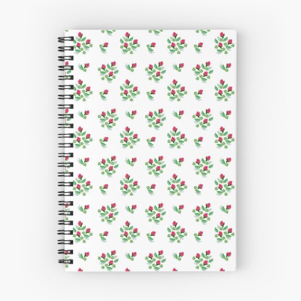 Item preview, Vintage style pink rosebuds print designed and sold by LittleBettyMakes.
