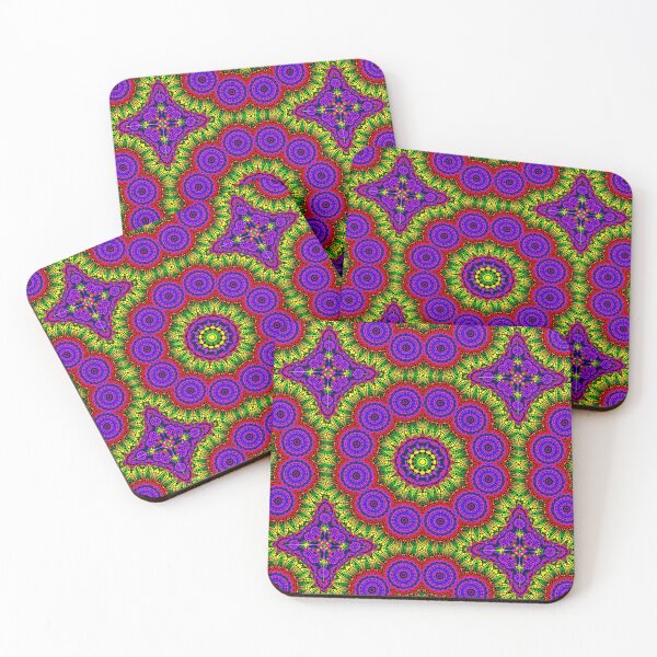 AROUND TWELVE Coasters (Set of 4)