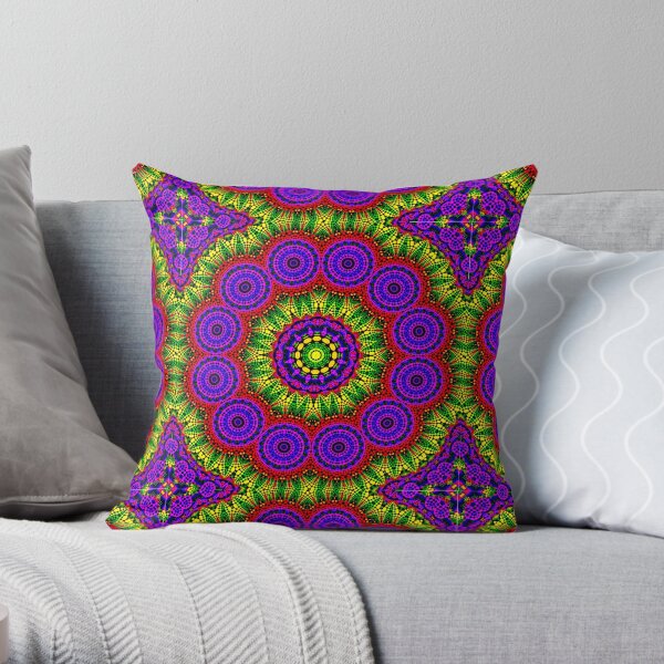 AROUND TWELVE Throw Pillow