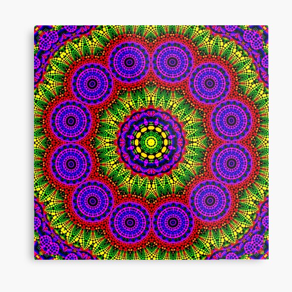 AROUND TWELVE Metal Print