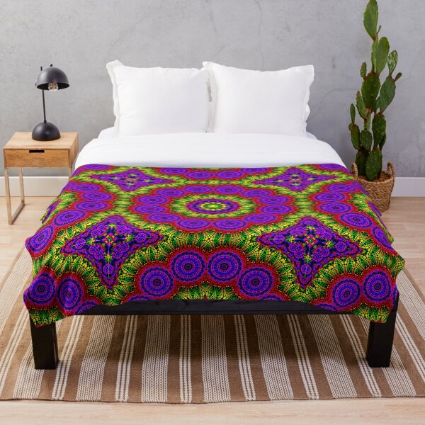 AROUND TWELVE Throw Blanket