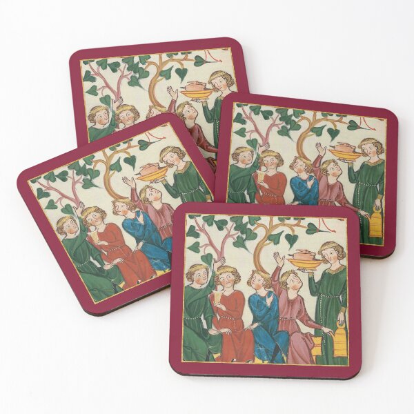 Item preview, Feasting Medieval Illumination designed and sold by Erin Rado.