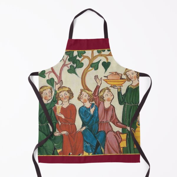 Item preview, Feasting Medieval Illumination designed and sold by Erin Rado.