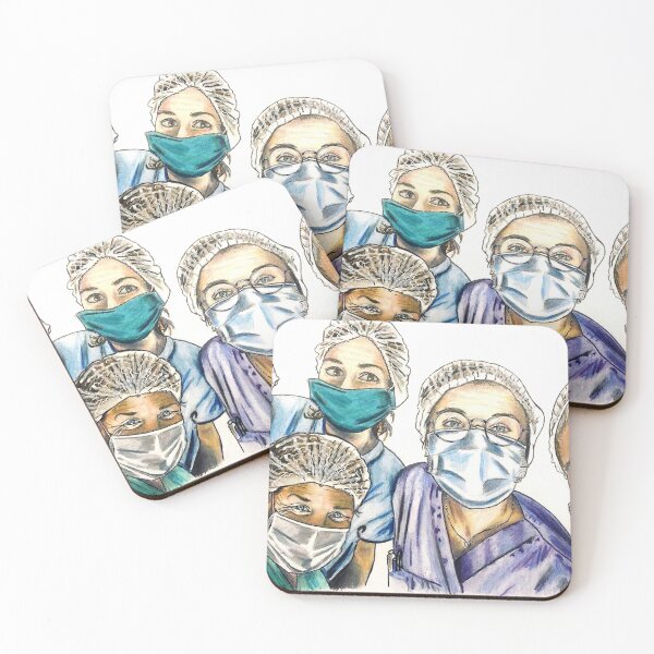 Item preview, healthcare team workers designed and sold by KoaLau.