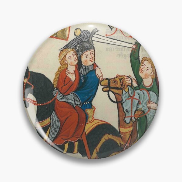 Item preview, Rescuing M'Lady Medieval Illumination designed and sold by Erin Rado.