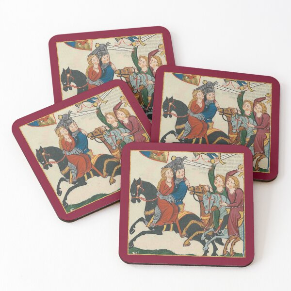 Item preview, Rescuing M'Lady Medieval Illumination designed and sold by Erin Rado.