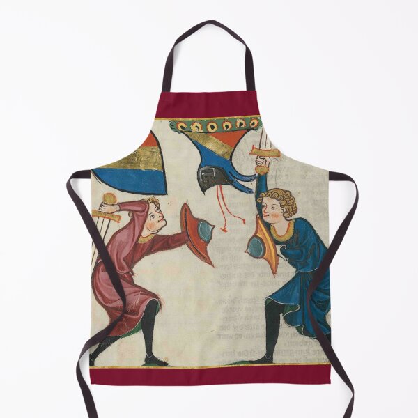 Item preview, Swords and Bucklers medieval Illumination designed and sold by Erin Rado.