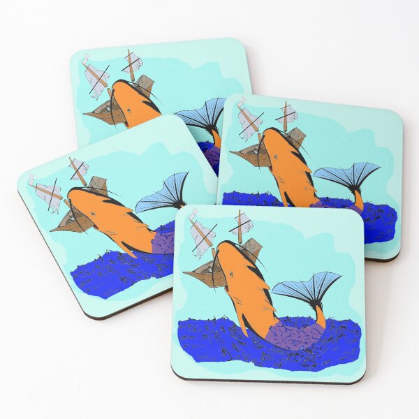 Item preview, Ancient Sea Monster Attacks from Fathoms Below designed and sold by Shounenbat.