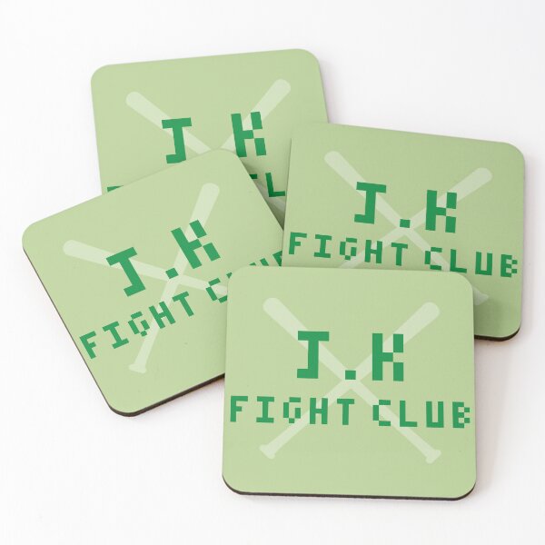 Item preview, joe killy fight club green pixelated designed and sold by WilliamsGFX.