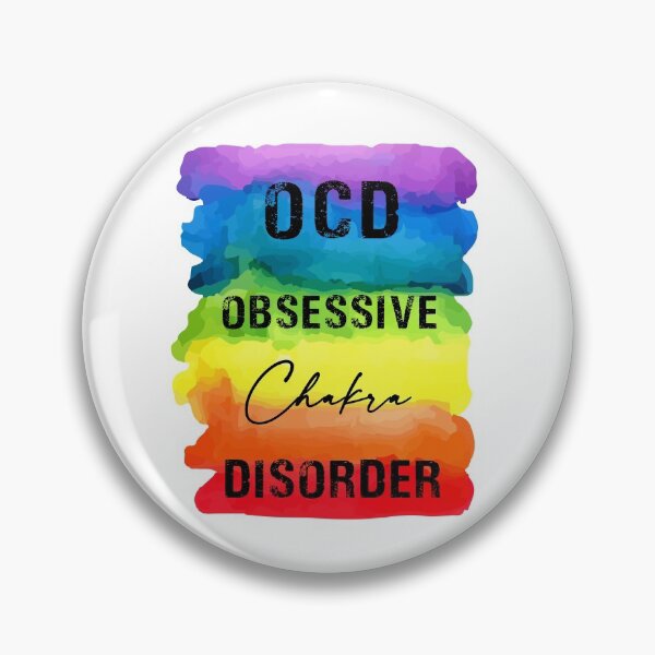 Item preview, OCD Obsessive Chakra Disorder 7 Colors Reiki Rainbow designed and sold by ChakraShine.