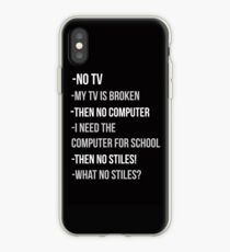Vinilo o funda para iPhone Teen Wolf cover - No Stiles!