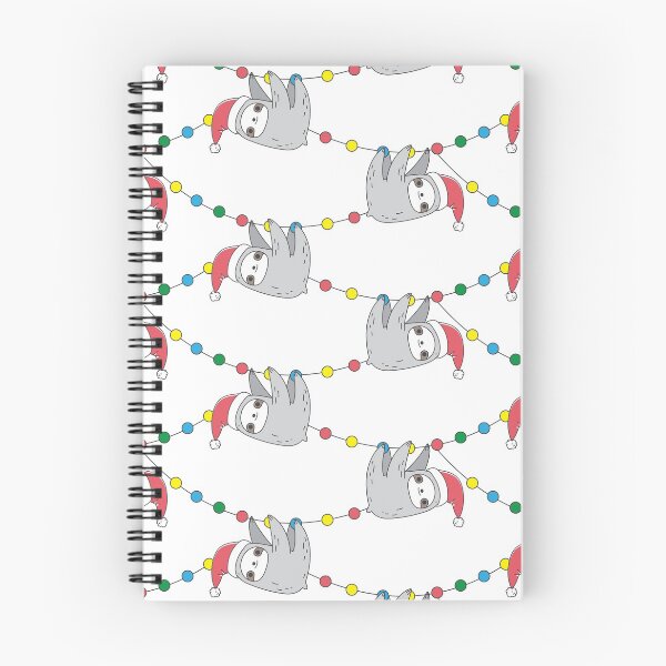 Item preview, Christmas Sloth Pattern  designed and sold by Miri-Noristudio.