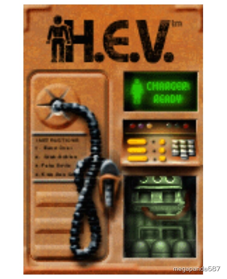 Half Life Hev Charger Design Ipad Case Skin By Megapanda687 Redbubble