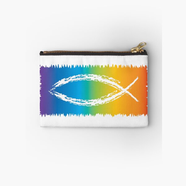 Item preview, Rainbow Jesus fish designed and sold by davetdesigns.