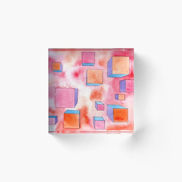 Welcome to the Machine Acrylic Block