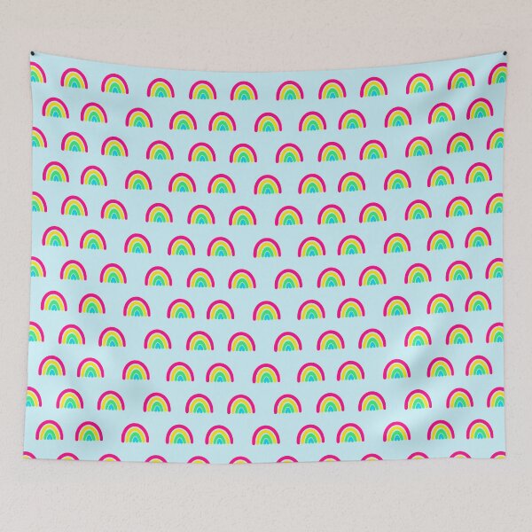 Item preview, Simple Rainbow Pattern designed and sold by rainbow-smash.