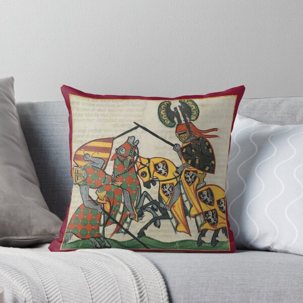 Item preview, The Joust Medieval Illumination designed and sold by Erin Rado.