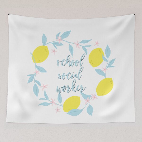 Item preview, School Social Worker designed and sold by EvyStickersx.