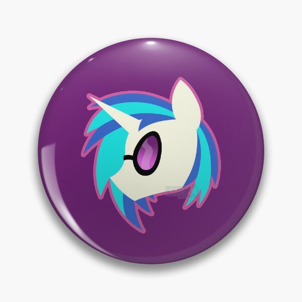 Item preview, MLP Minimalist chibi Vinyl Scratch designed and sold by DeRukoandCO.