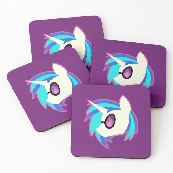Item preview, MLP Minimalist chibi Vinyl Scratch designed and sold by DeRukoandCO.