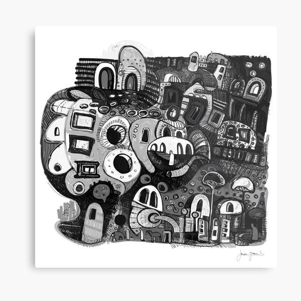 Yarn Of The Bones Metal Print