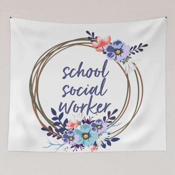 Item preview, School Social Worker designed and sold by EvyStickersx.