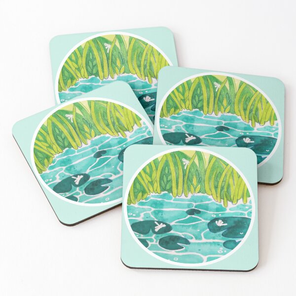 Item preview, dragonfly pond designed and sold by friedstars.