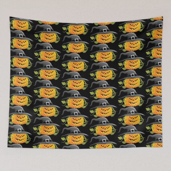 Aperçu de l'œuvre Joyeux Halloween!! Ma douce citrouille avec chapeau de sorcière créée et vendue par AmazingEcraft.