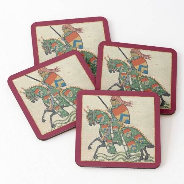 Item preview, The Green Knight Medieval Illumination designed and sold by Erin Rado.