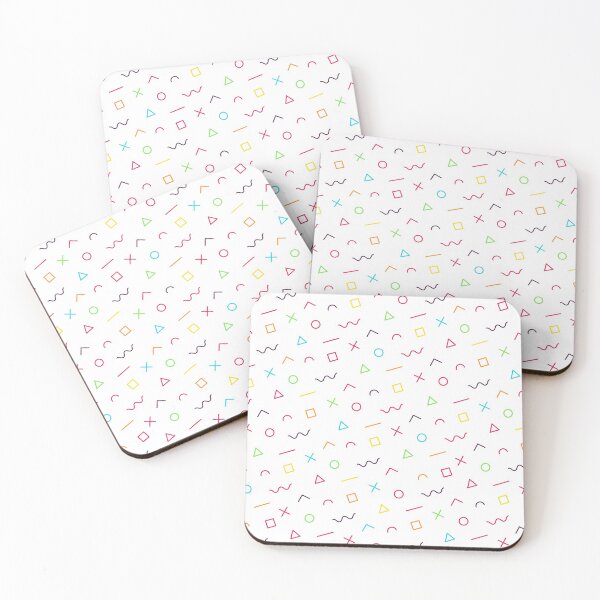 Item preview, Retro 80's 1980's Vintage Pop Pattern designed and sold by digitalvintage.