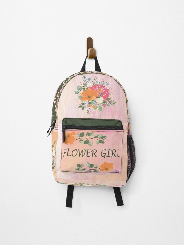 flower girl backpack