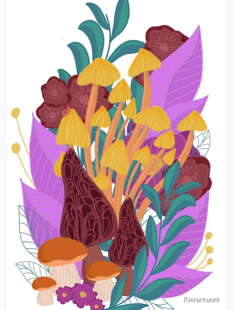 Colorful Mush by Kmrartwork