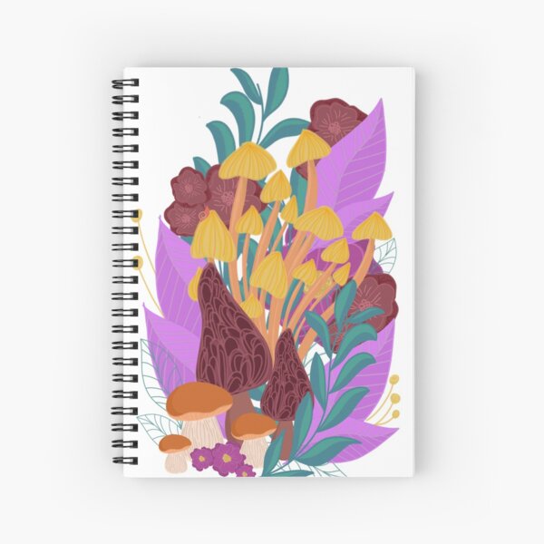 Colorful Mush Spiral Notebook