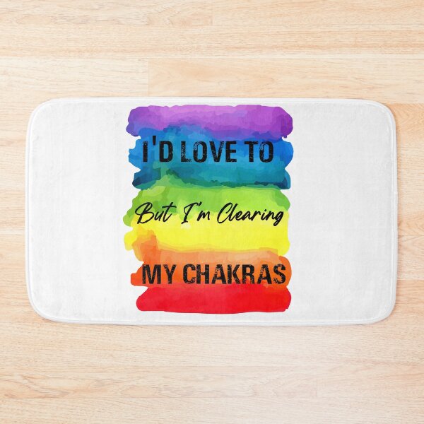 Item preview, I'd Love To But I'm Clearing My Chakras 7 Colors Reiki Rainbow designed and sold by ChakraShine.