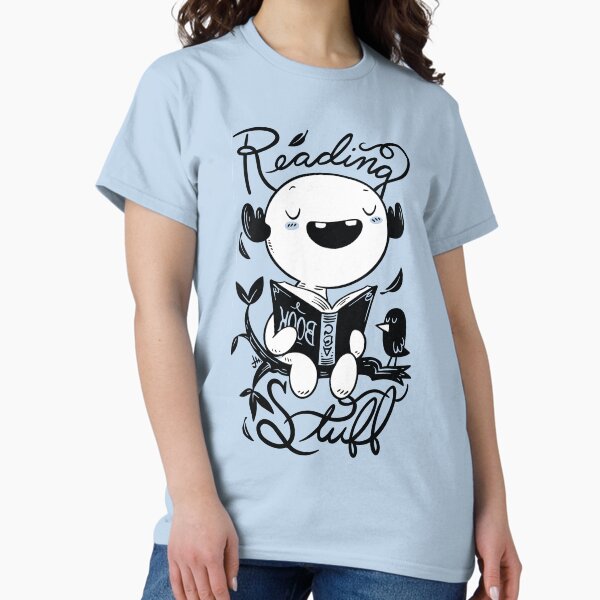 Reading Stuff Classic T-Shirt