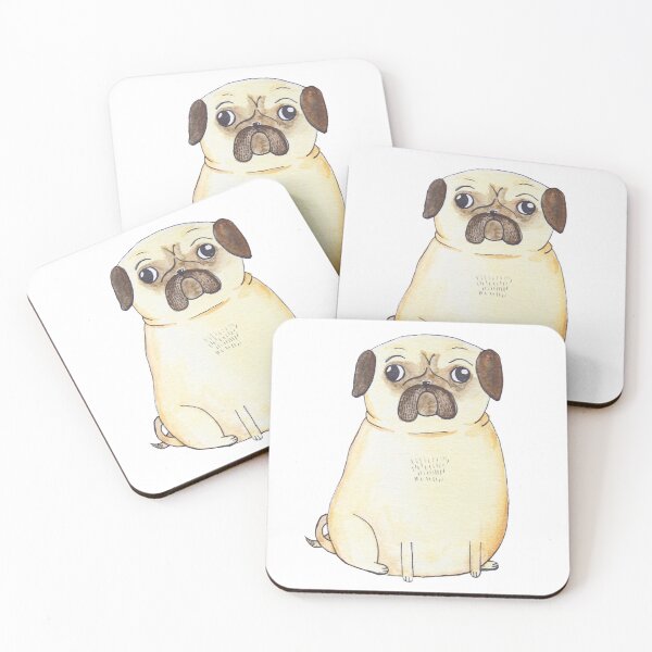 Item preview, Chubby Pug designed and sold by Avé Rivera.