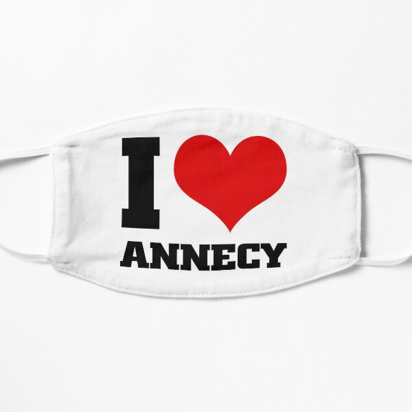 I love ANNECY  Flat Mask