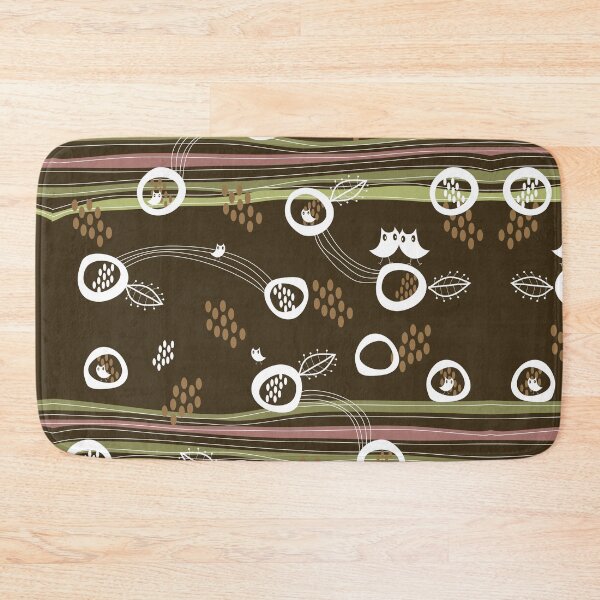Item preview, Retro Owls Happy Family © fatfatin designed and sold by fatfatin.