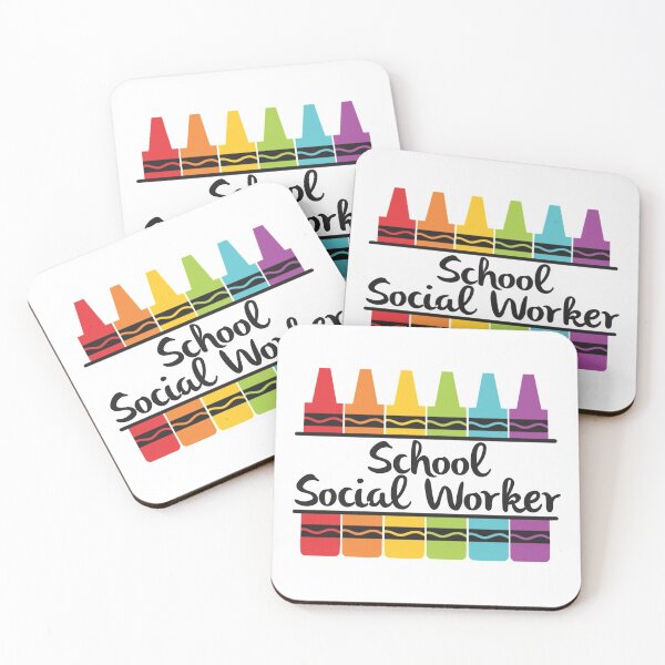 Item preview, School Social Worker designed and sold by EvyStickersx.