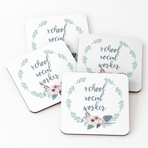 Item preview, School Social Worker designed and sold by EvyStickersx.