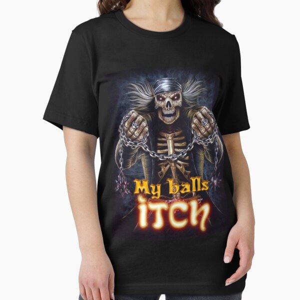 Item preview, Trucker Skull Wrecking Balls Itch designed and sold by HorrorCorridor.