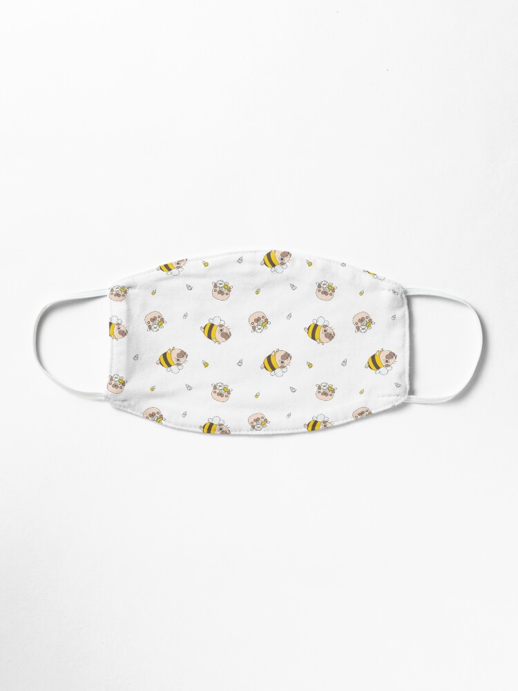 Alternate view of Pug Bee Mask