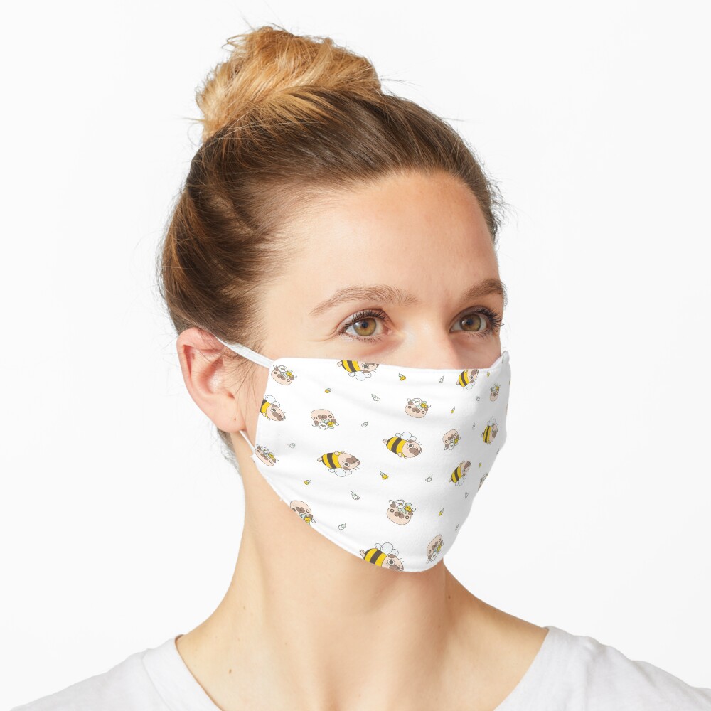 Pug Bee Mask