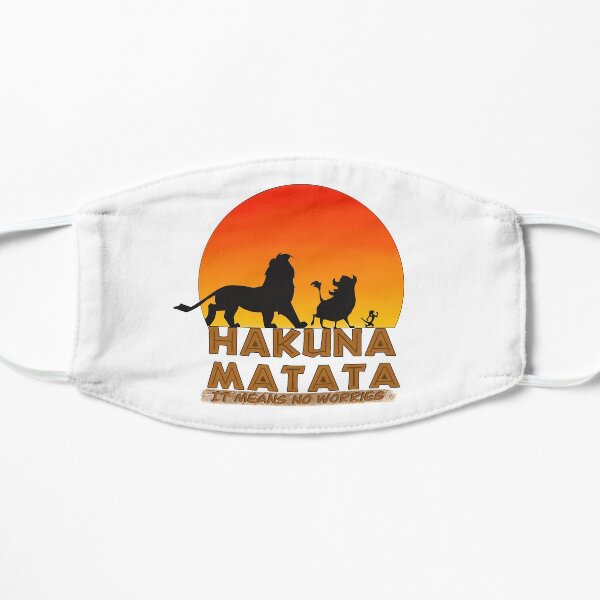 Hakuna Matata Flat Mask