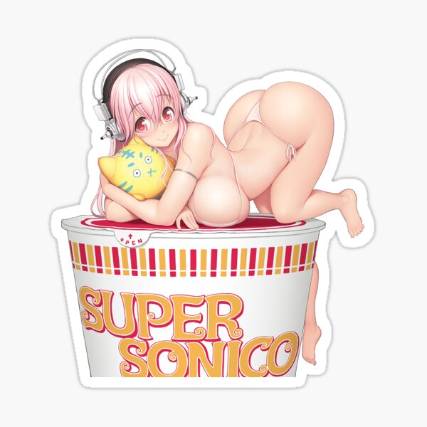 Série Super Sonico - Super Sonico Sticker