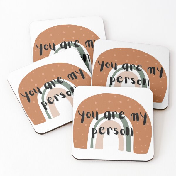 Item preview, you are my person // meredith and cristina designed and sold by Allison Alford.