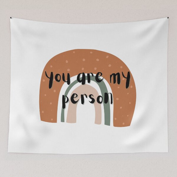 Item preview, you are my person // meredith and cristina  designed and sold by Allison Alford.