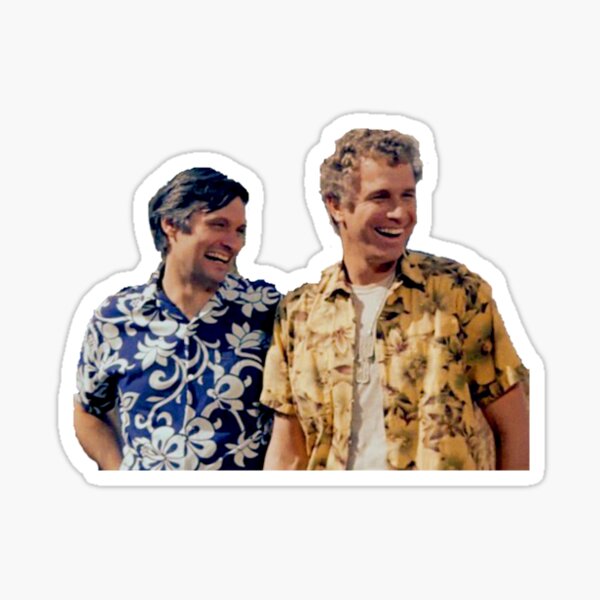 Hawkeye Pierce Trapper John McIntyre Sticker