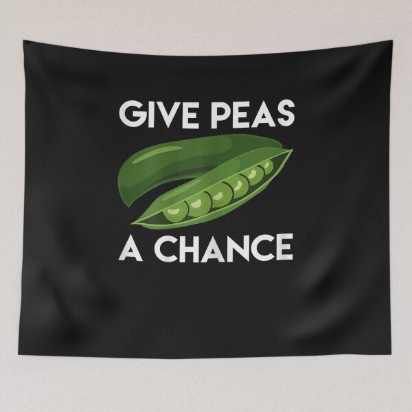 Item preview, World Peas Peace Give Peas A Chance Earth Day designed and sold by JPKallas.